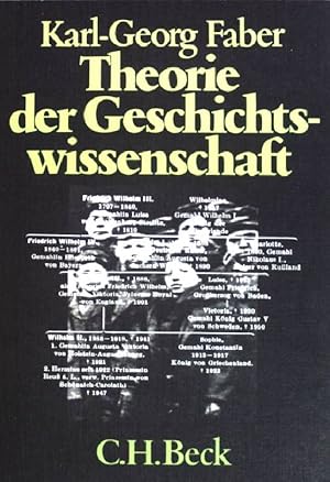 Bild des Verkufers fr Theorie der Geschichtswissenschaft. Beck'sche schwarze Reihe ; (Bd. 78) zum Verkauf von books4less (Versandantiquariat Petra Gros GmbH & Co. KG)