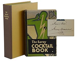 Bild des Verkufers fr The Savoy Cocktail Book zum Verkauf von Burnside Rare Books, ABAA