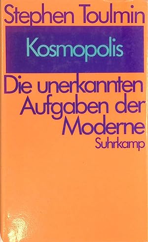 Bild des Verkufers fr Kosmopolis : die unerkannten Aufgaben der Moderne. zum Verkauf von books4less (Versandantiquariat Petra Gros GmbH & Co. KG)