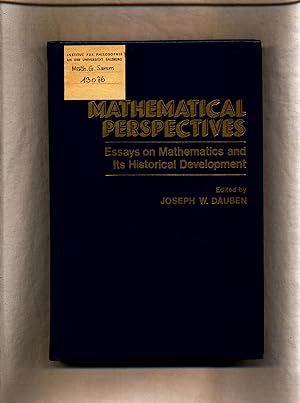 Bild des Verkufers fr Mathematical Perspectives Essays on Mathematics and Its Historical Development zum Verkauf von avelibro OHG