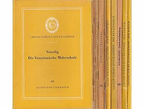 Grosse Sowjet-Enzyklopädie Teil "Kunst und Literatur". 13 Titel. 1.) Nr. 16: Schlachtenmalerei 2....