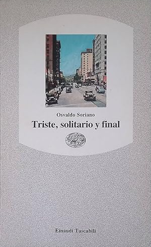 Immagine del venditore per Triste, solitario y final venduto da FolignoLibri