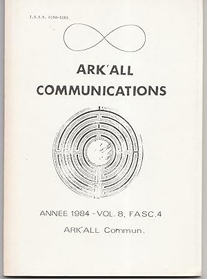 Image du vendeur pour Ark'all communications 8/4 mis en vente par Librairie Franoise Causse