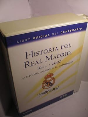 Image du vendeur pour Historia del Real Madrid 1902-2002 . La entidad, los socios, el madridismo ( 2 volmenes) mis en vente par Librera Antonio Azorn