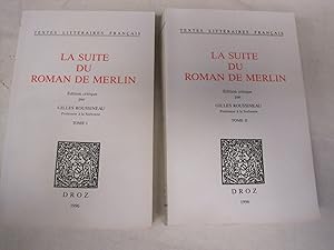 Bild des Verkufers fr La suite du roman de Merlin: 2 volumes zum Verkauf von Stony Hill Books