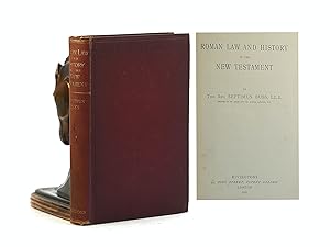 Seller image for ROMAN LAW AND HISTORY IN THE NEW TESTAMENT for sale by Arches Bookhouse