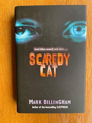 Scaredy Cat ( SIGNED by Mark Billingham & David Morrissey )