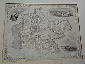 Image du vendeur pour INDEPENDENT TARTARY. Decorative map c1855, partly hand-coloured. mis en vente par J. R. Young