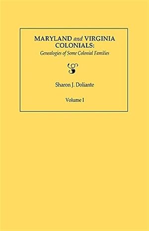 Immagine del venditore per MARYLAND & VIRGINIA COLONIALS venduto da GreatBookPrices