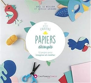 Image du vendeur pour Papiers dcoups - 12 projets pour imaginer et mditer mis en vente par Dmons et Merveilles