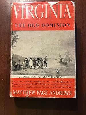 Image du vendeur pour Virginia: The Old Dominion mis en vente par Shadetree Rare Books