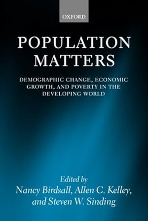 Image du vendeur pour Population Matters : Demographic Change, Economic Growth, and Poverty in the Developing World mis en vente par GreatBookPrices