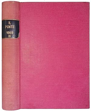 Seller image for Il Ponte. Rivista Mensile di Politica e Letteratura. Anno XXV 1969 Vol. X-XI-XII for sale by FolignoLibri
