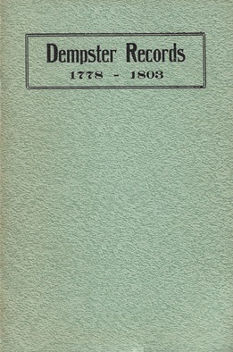 Marriage and Birth Records as Recorded by Rev. James Dempster 1778 - 1803