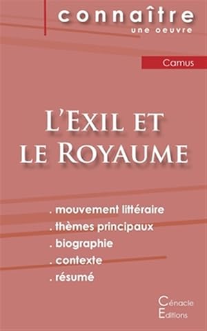 Imagen del vendedor de Fiche de lecture L'Exil et le Royaume (Analyse littraire de rfrence et rsum complet) -Language: french a la venta por GreatBookPrices