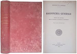 Seller image for Ragioneria Generale. Basata sul sistema delle funzioni di controllo economico for sale by FolignoLibri