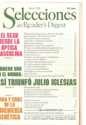 SELECCIONES DEL READER S DIGEST Julio 1982