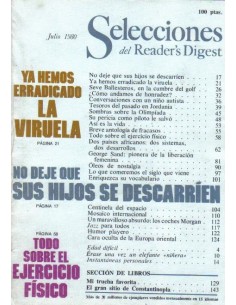 SELECCIONES DEL READER S DIGEST Julio 1980