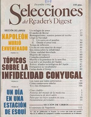 SELECCIONES DEL READER S DIGEST Diciembre 1982