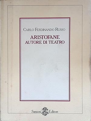 Bild des Verkufers fr Aristofane autore di teatro zum Verkauf von FolignoLibri