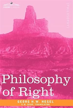 Immagine del venditore per Philosophy of Right venduto da GreatBookPrices