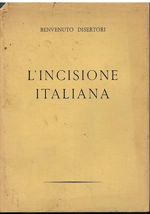 Immagine del venditore per L'incisione italiana venduto da Books di Andrea Mancini