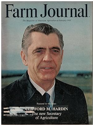Seller image for Farm Journal, February 1969 (U. S. Agriculture Secretary Clifford M. Hardin Cover) for sale by Armadillo Books