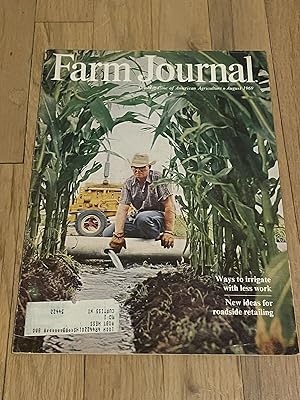 Seller image for Farm Journal, August 1969 (Cover Story on Irrigation in Agriculture) for sale by Armadillo Books