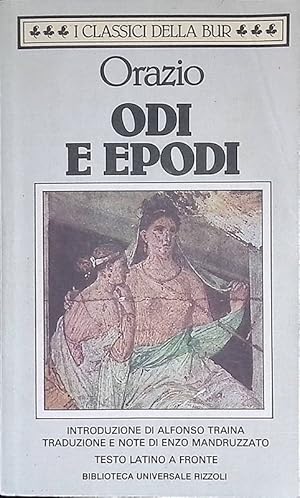 Immagine del venditore per Odi e epodi venduto da FolignoLibri