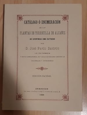 Bild des Verkufers fr Catlogo o enumeracin de las plantas de Tordecilla de Alcaiz (Facsimil) zum Verkauf von Librera Pramo