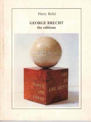 George Brecht: The Editions {Jill Johnston's copy]