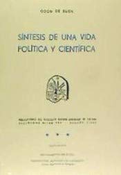 Imagen del vendedor de SINTESIS DE UNA VIDA POLITICA Y CIENTIFICA a la venta por Librera Pramo