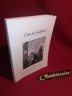 Liste des guillotinés