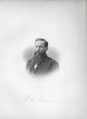 Seller image for William Crutcher Ireland Portrait, Steel Engraving, with Facsimile Signature for sale by Legacy Books