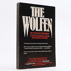 Seller image for The Wolfen by Whitley Strieber (1978) ARC Horror PB for sale by Neutral Balloon Books