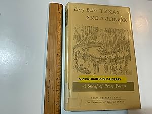 Seller image for Elroy Bode s Texas Sketchbook for sale by Old Lampasas Post Office Books