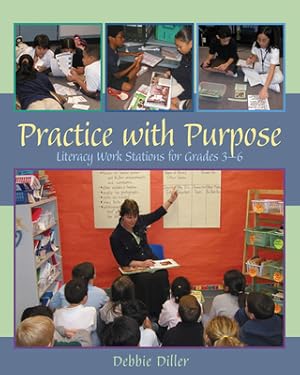 Seller image for Practice with Purpose: Literacy Work Stations for Grades 3-6 (Paperback or Softback) for sale by BargainBookStores