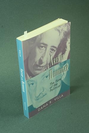 Imagen del vendedor de Arendt and Heidegger: the fate of the political. a la venta por Steven Wolfe Books