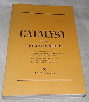 Seller image for Catalyst - Uncorrected Proof for sale by Pheonix Books and Collectibles