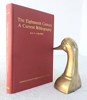 The Eighteenth Century: a current bibliography, n.s. 1 - for 1975