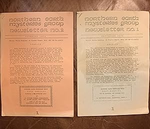 Image du vendeur pour Northern Earth Mysteries Group Newsletter No. 1 September 1979 And Northern Earth Mysteries Newsletter No. 2 November 1979 The Rare First Two Issues of Northern Earth Mysteries mis en vente par Three Geese in Flight Celtic Books