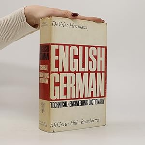 Bild des Verkufers fr English-German Technical and Engineering Dictionary zum Verkauf von Bookbot