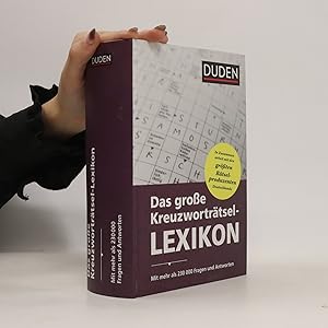 Image du vendeur pour Duden - das groe Kreuzwortra?tsel-Lexikon mis en vente par Bookbot