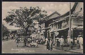 Ansichtskarte Colombo, York Street Corner looking towards Barracks