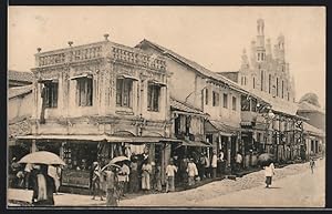 Ansichtskarte Kandy, Castle Hill Street