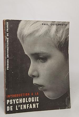 Seller image for Introduction  la psychologie de l'enfant for sale by crealivres