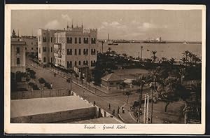 Ansichtskarte Tripoli, Grand Hotel