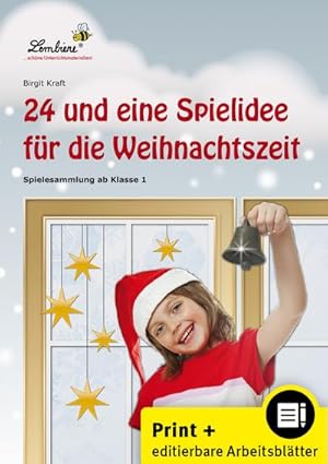 Bild des Verkufers fr 24 und eine Spielidee fr die Weihnachtszeit, m. 1 CD-ROM : (1. bis 4. Klasse). Kopiervorlagen zum Verkauf von AHA-BUCH GmbH