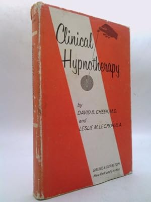 Seller image for Clinical Hypnotherapy for sale by ThriftBooksVintage