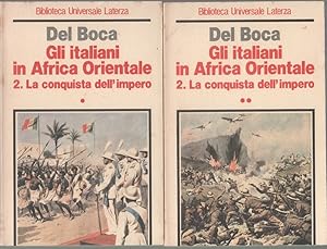 Immagine del venditore per Gli italiani in Africa orientale. La conquista dell'impero (Tomo 2, 2 voll.) venduto da libreria biblos